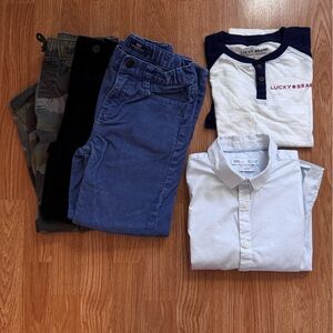 {Lucky Brand & others} boy’s casual clothing bundle